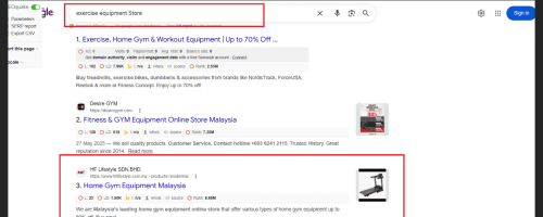 Organic search ranking insights